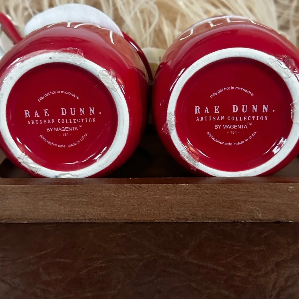 NEW Rae Dunn by Magenta Jam & Jelly Jar Set